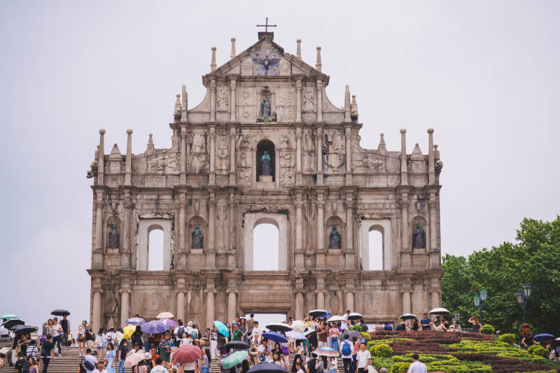 圣保罗大教堂遗址图片