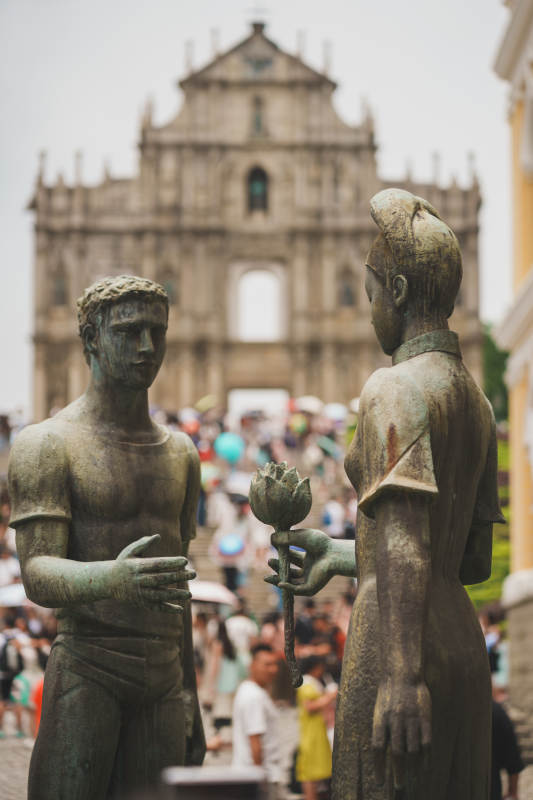 澳门圣保禄学院遗址图片