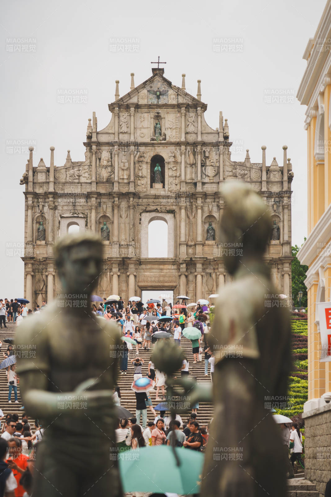 圣保罗教堂遗址图片