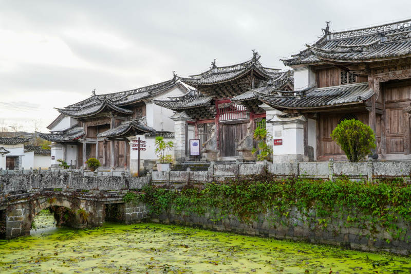 古桥水乡 静谧之美图片