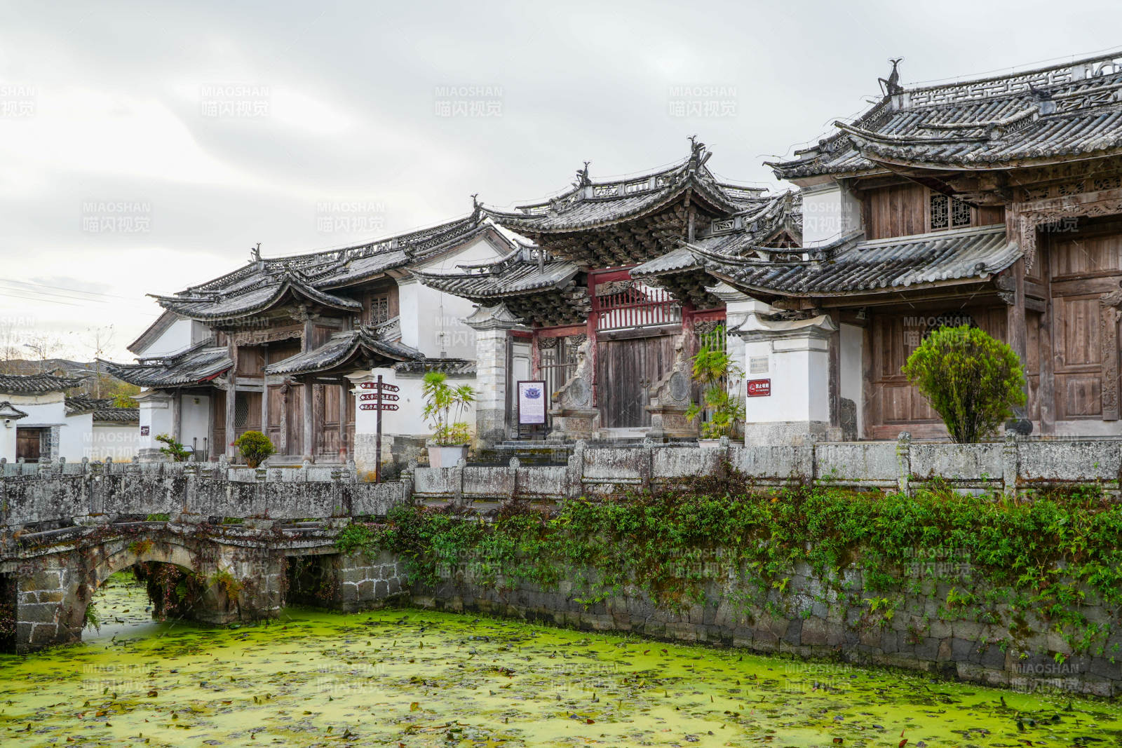 古桥水乡 静谧之美图片