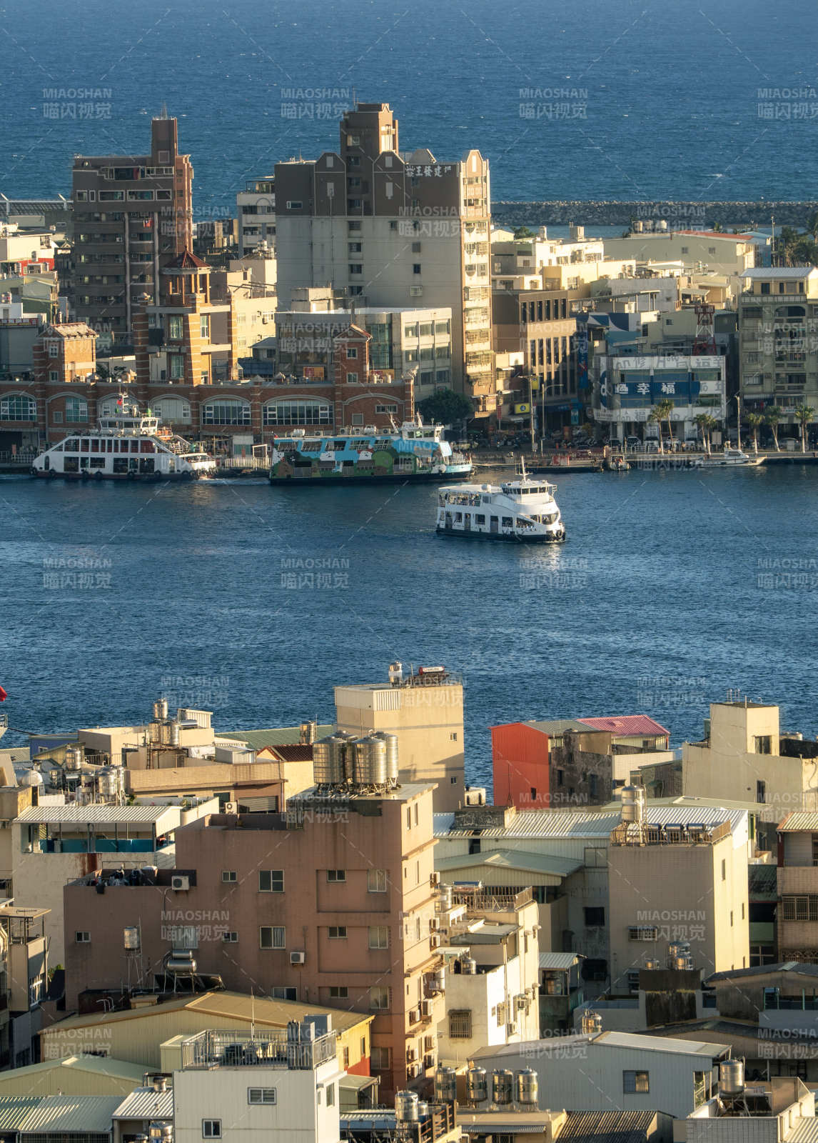 海滨城市风光图片