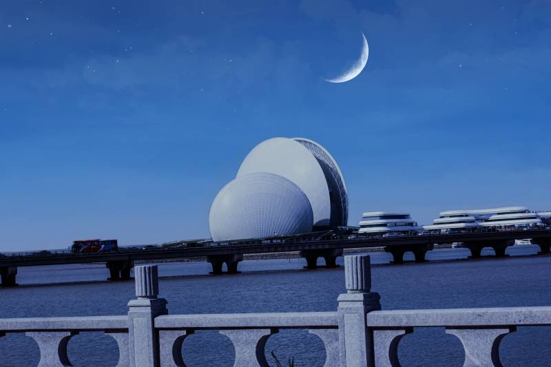 珠海日月贝建筑图片