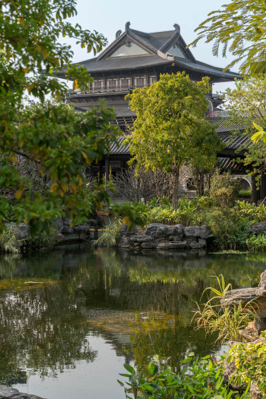 广州市文化馆岭南园林图片