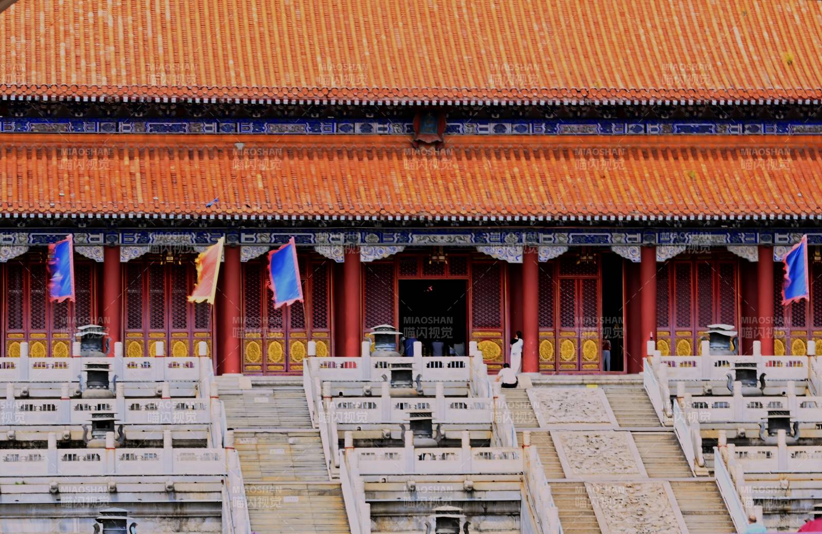 故宫的宏伟建筑图片