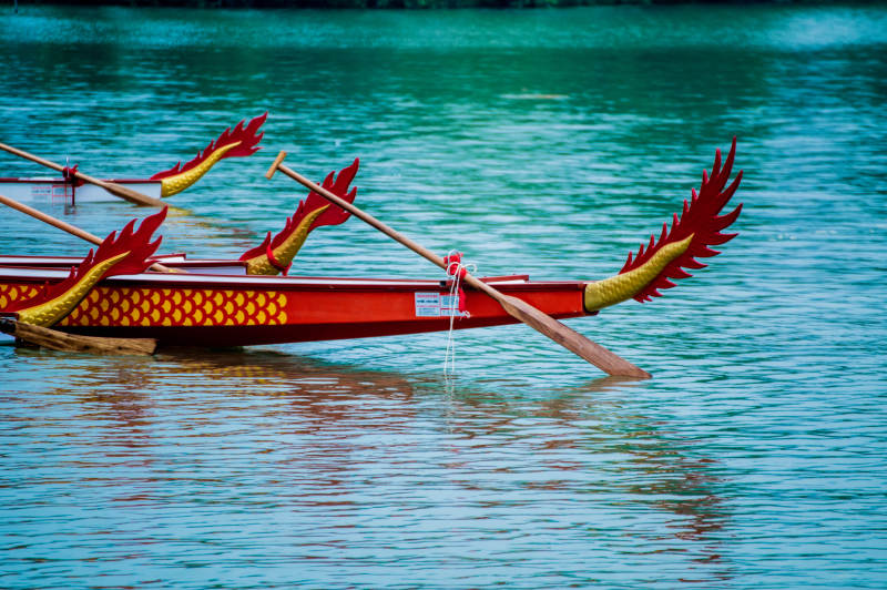 龙舟竞渡图片