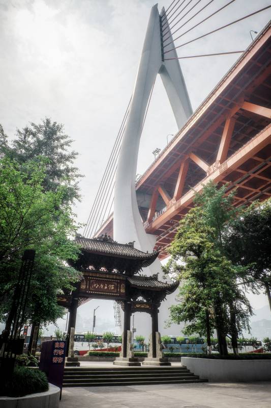 现代与传统的交汇图片