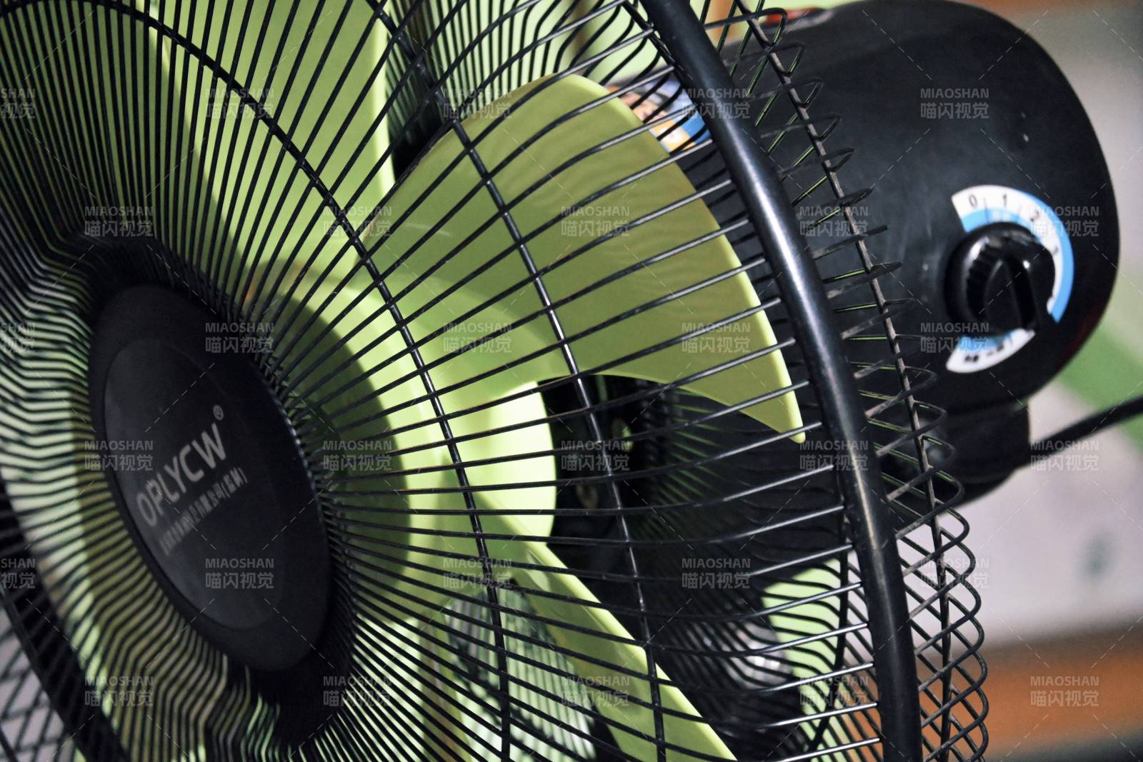 电扇特写图片