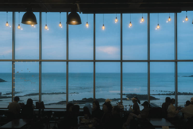 济州岛月汀里咖啡厅图片