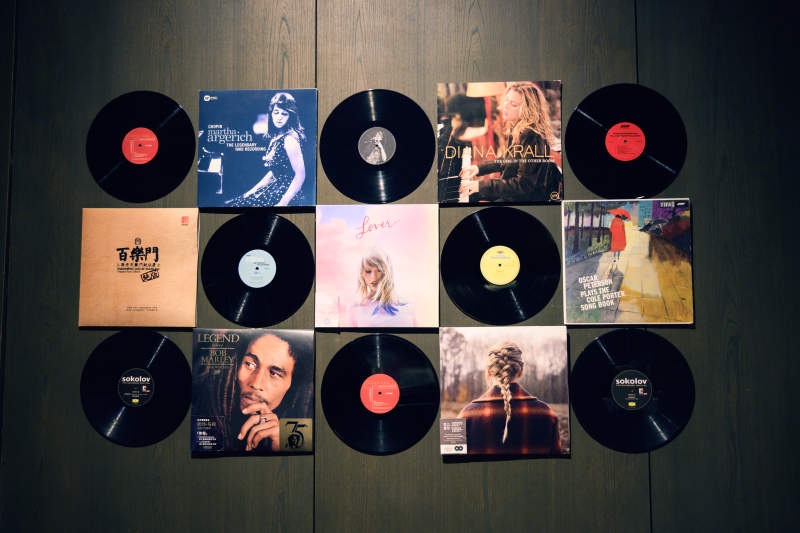 经典唱片收藏展示图片