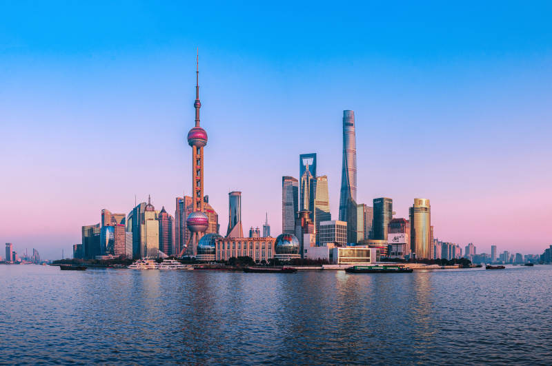 上海外滩夜景图片