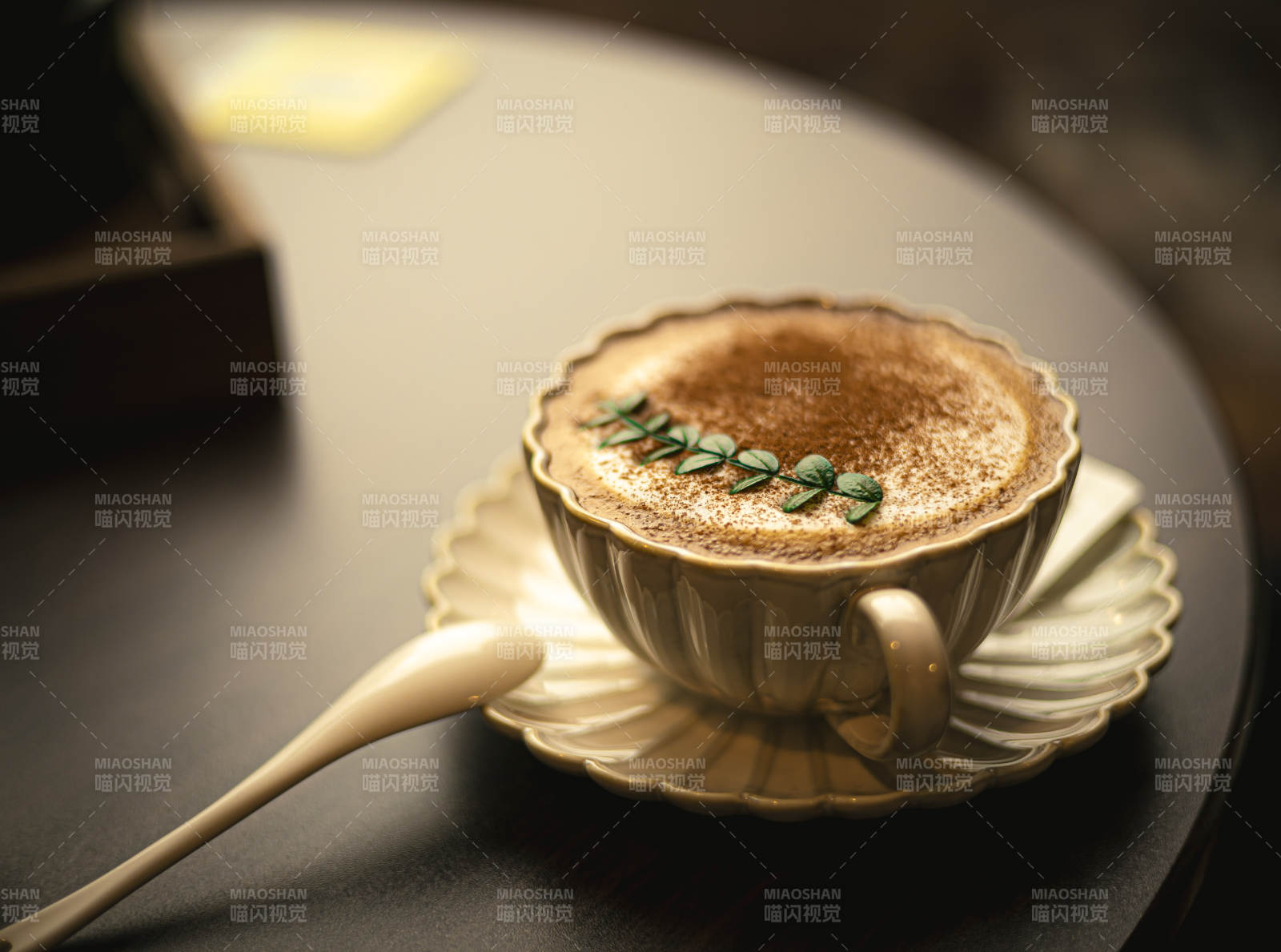 卡布奇诺的温馨时刻图片