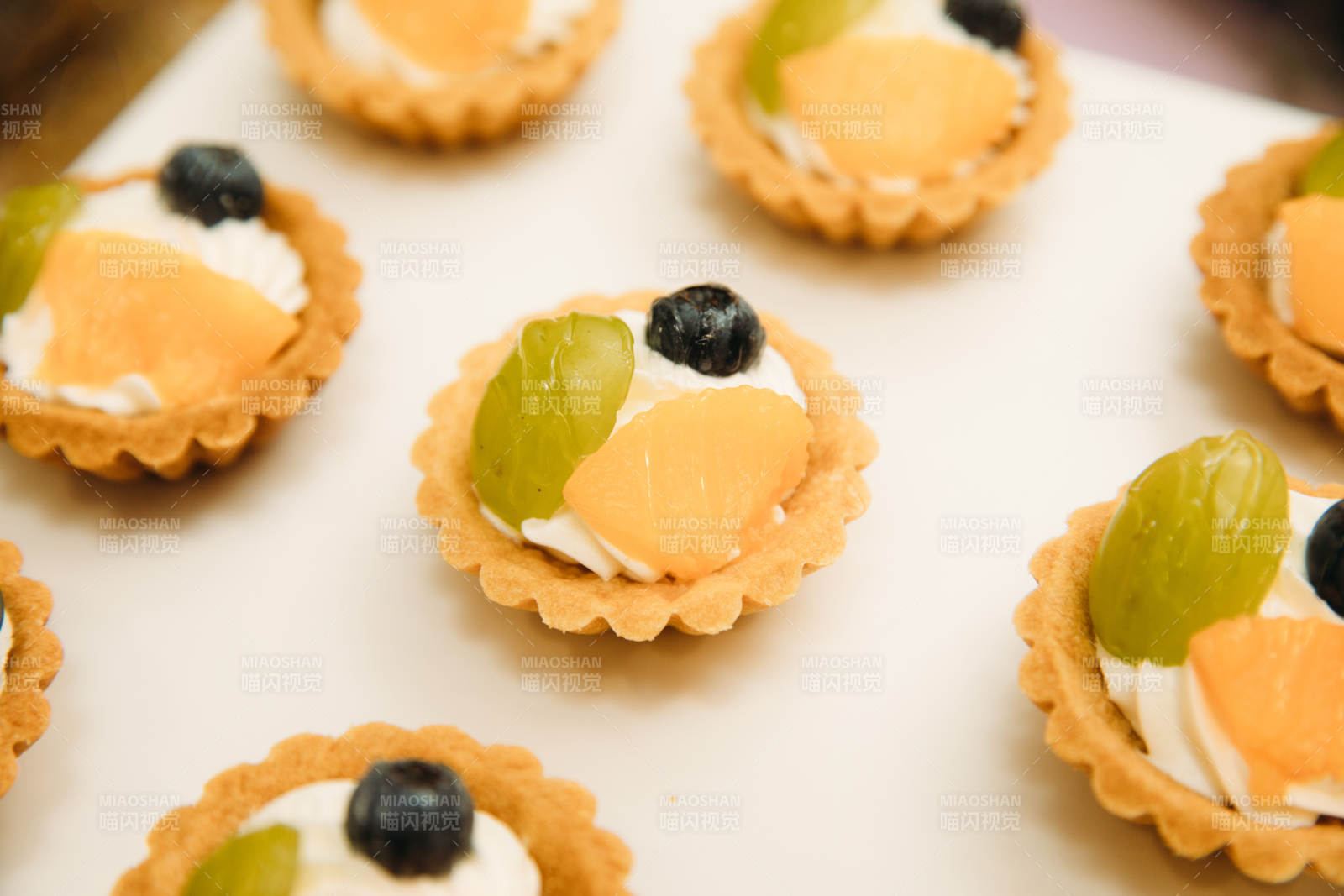 水果奶油小挞图片