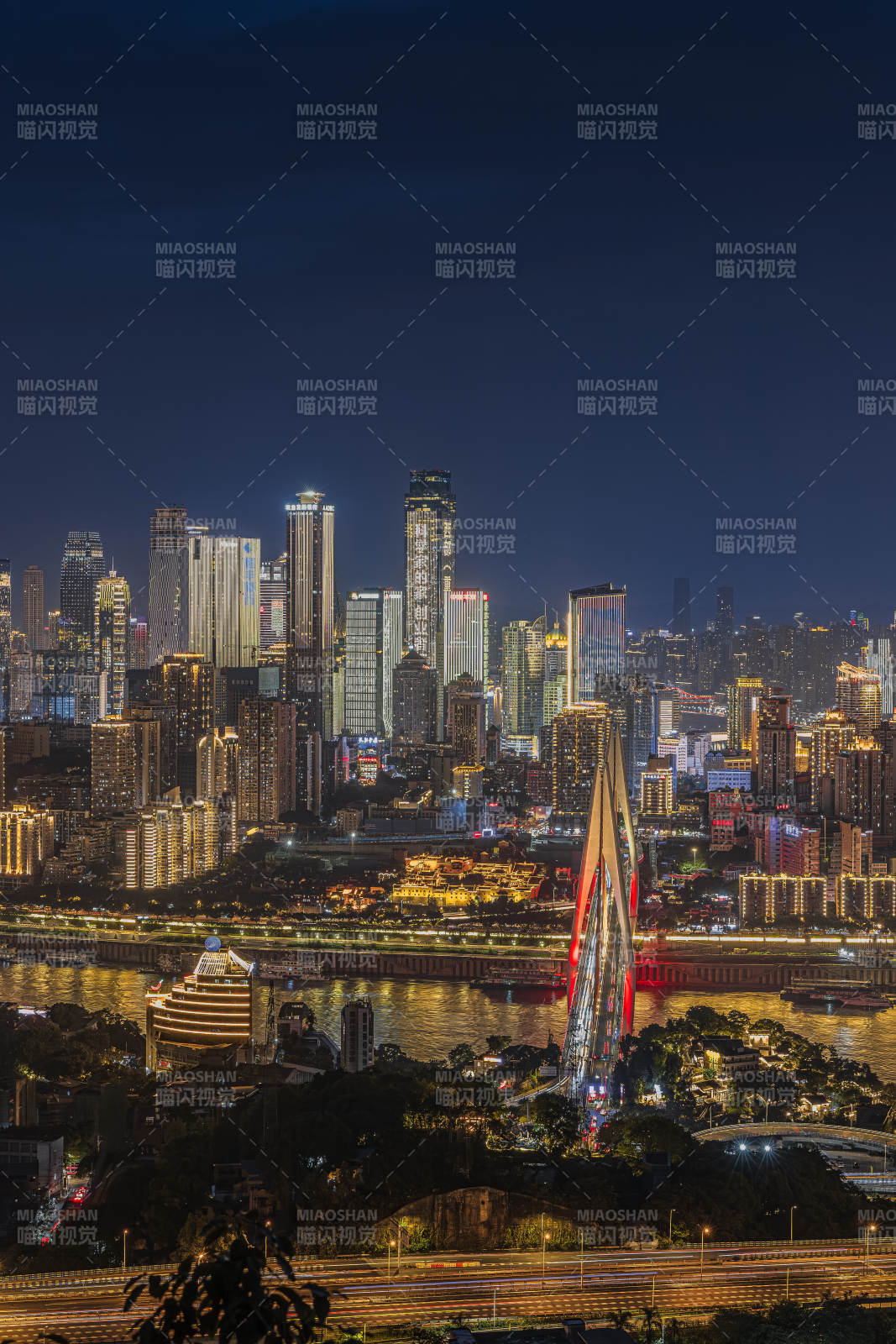 重庆渝中夜景图片