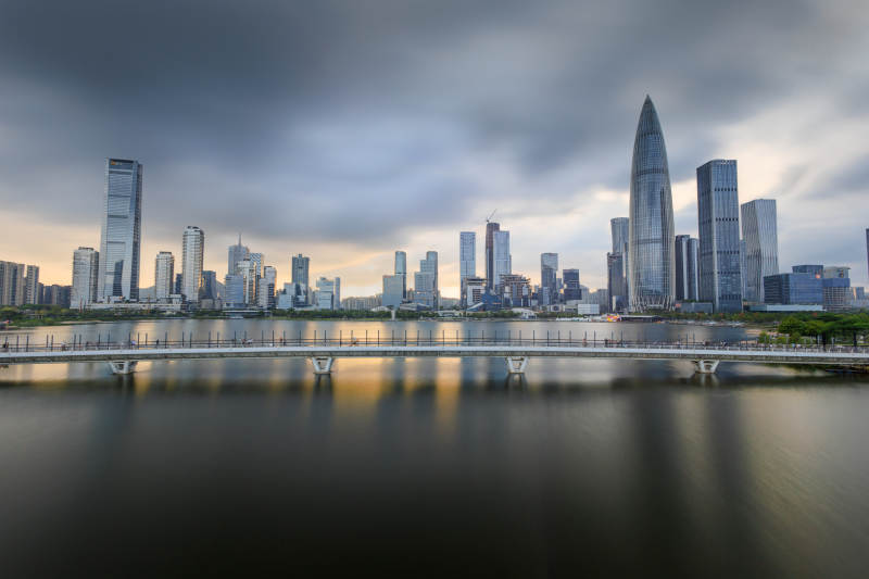深圳湾天际线图片