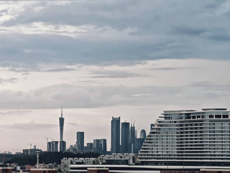 城市天际线图片