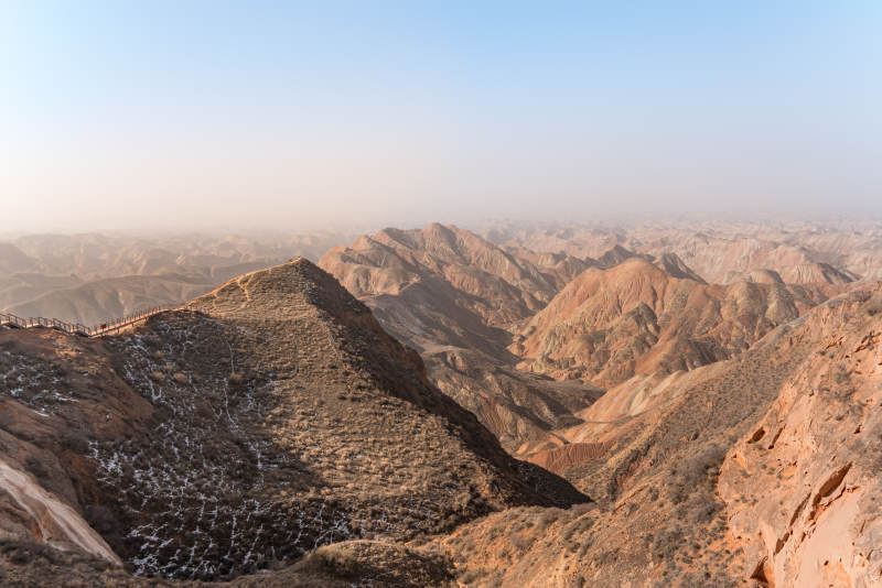 兰州水墨丹霞景区图片