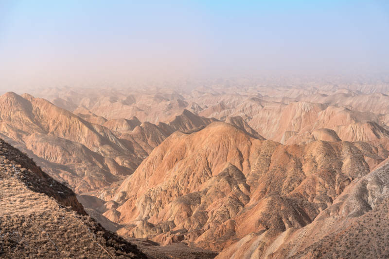 兰州水墨丹霞景区图片