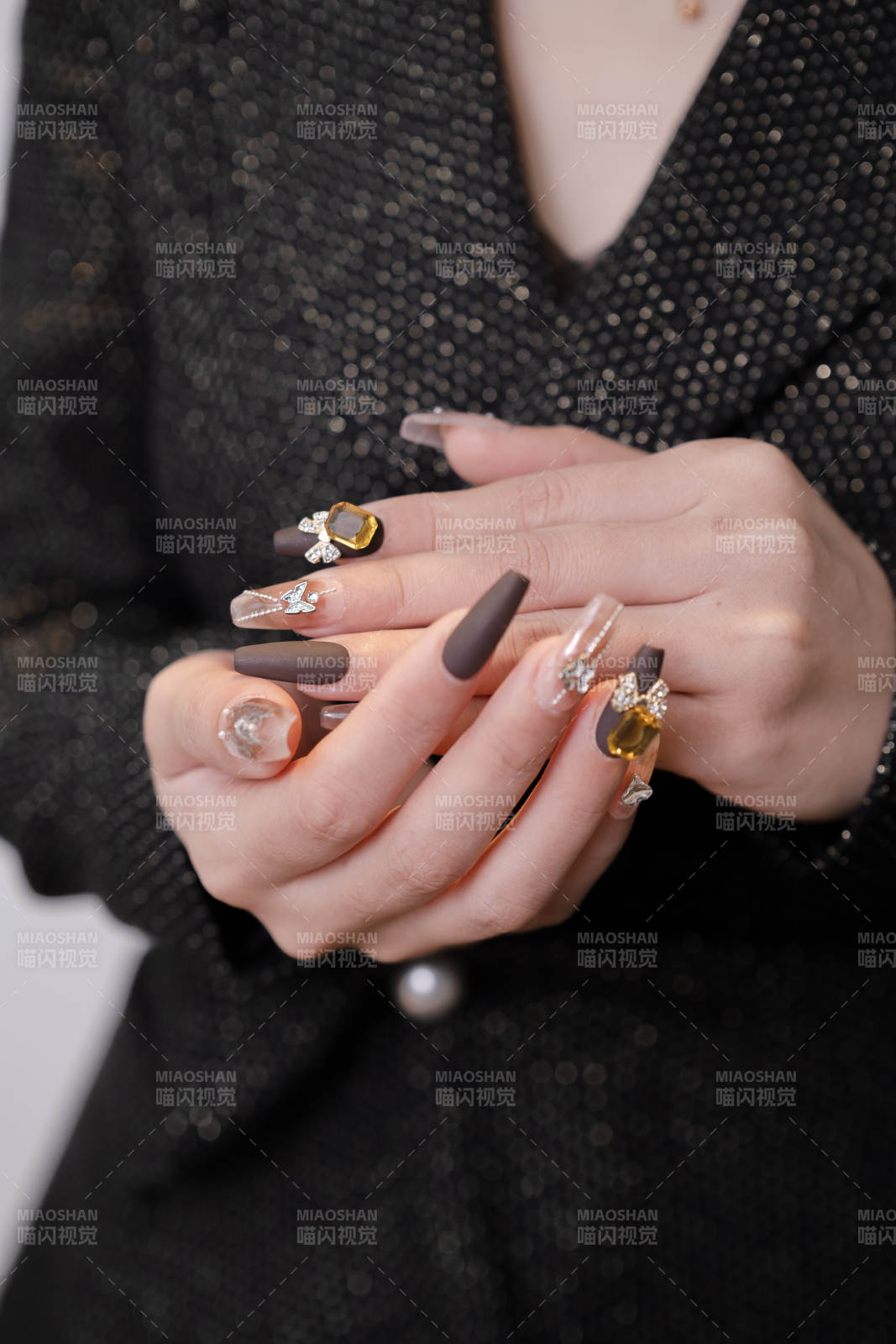 时尚美甲展示图片