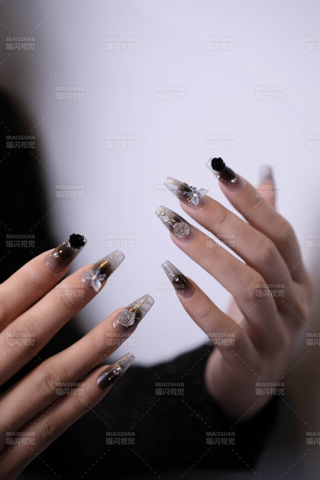 精致美甲展示图片