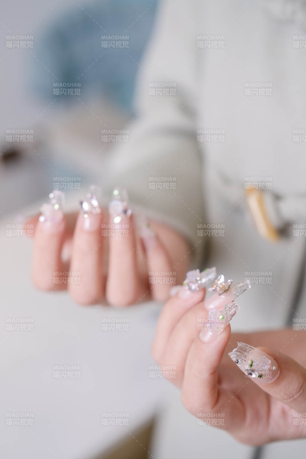 精致美甲展示图片