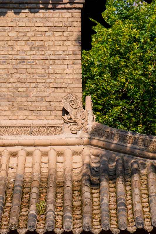 古建筑屋顶细节图片