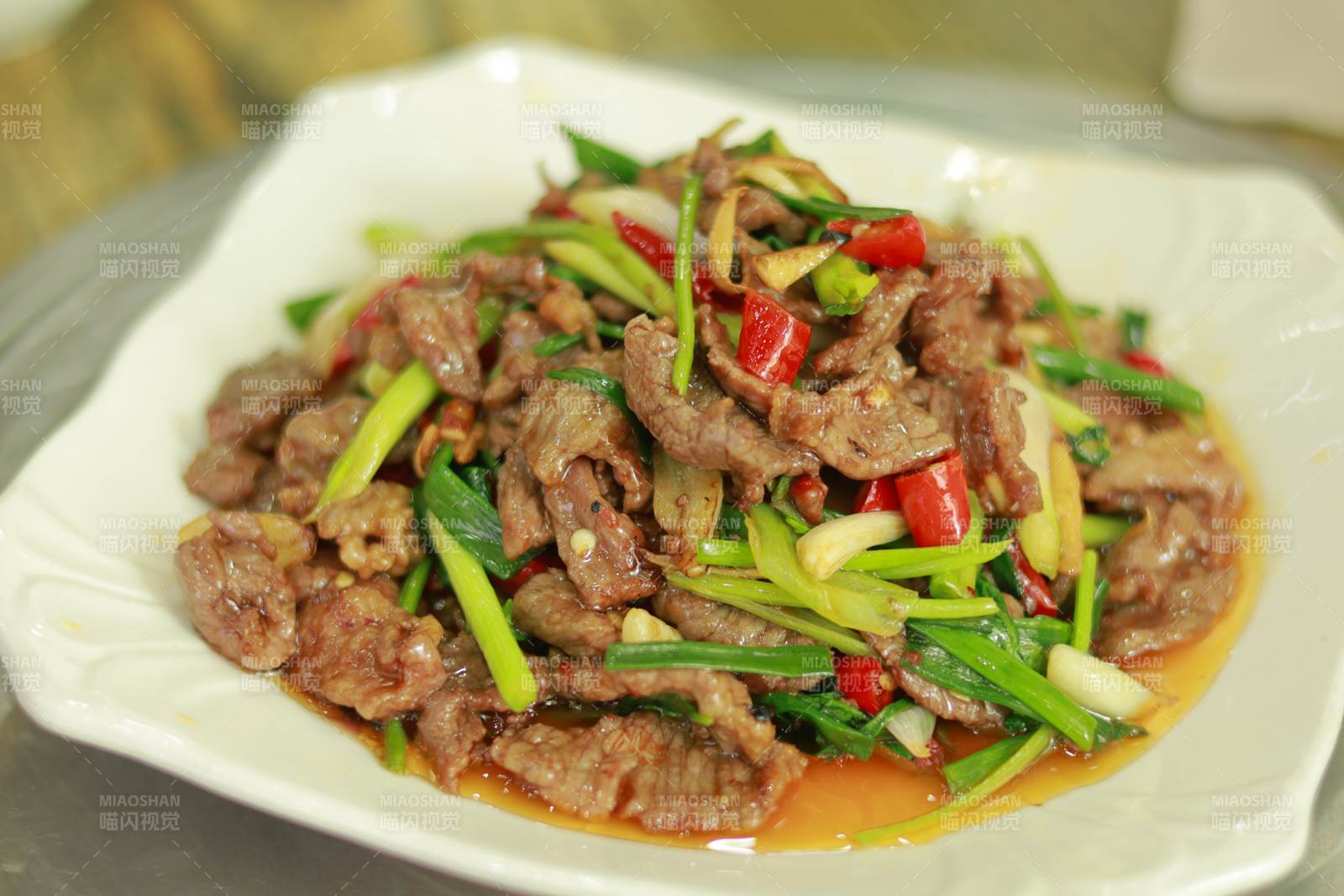 小炒牦牛肉图片