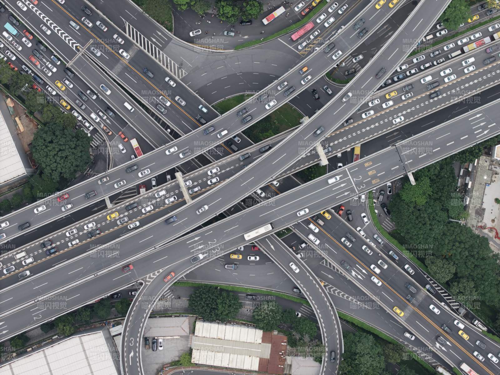 广州中山立交图片