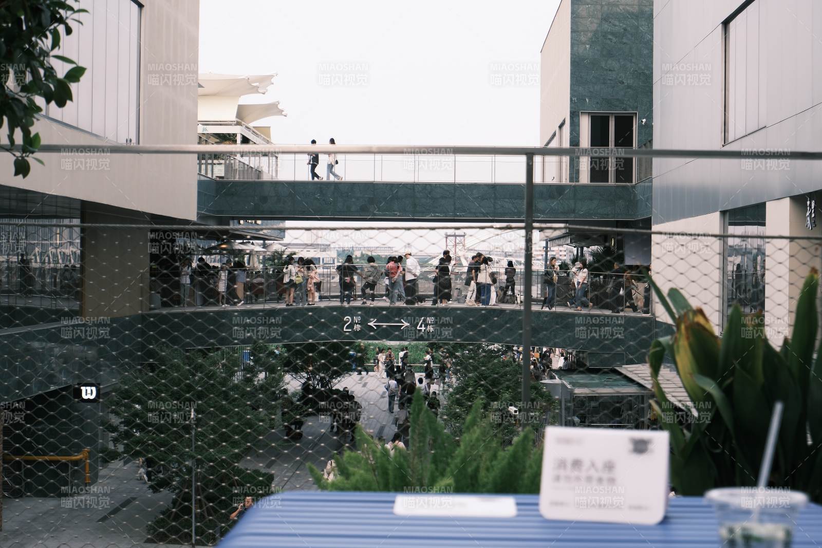 现代建筑与绿植的结合图片