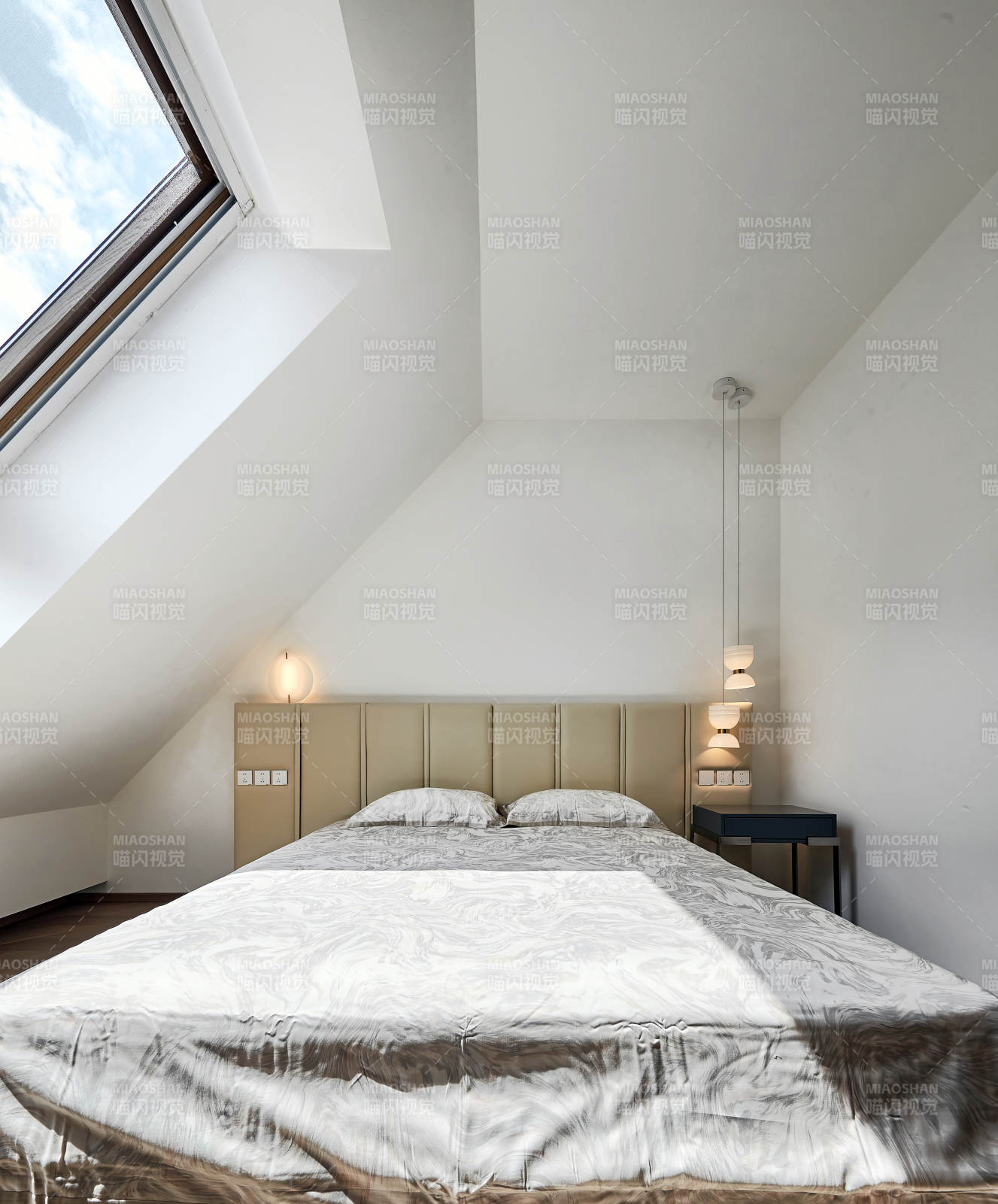 简约阁楼卧室设计图片