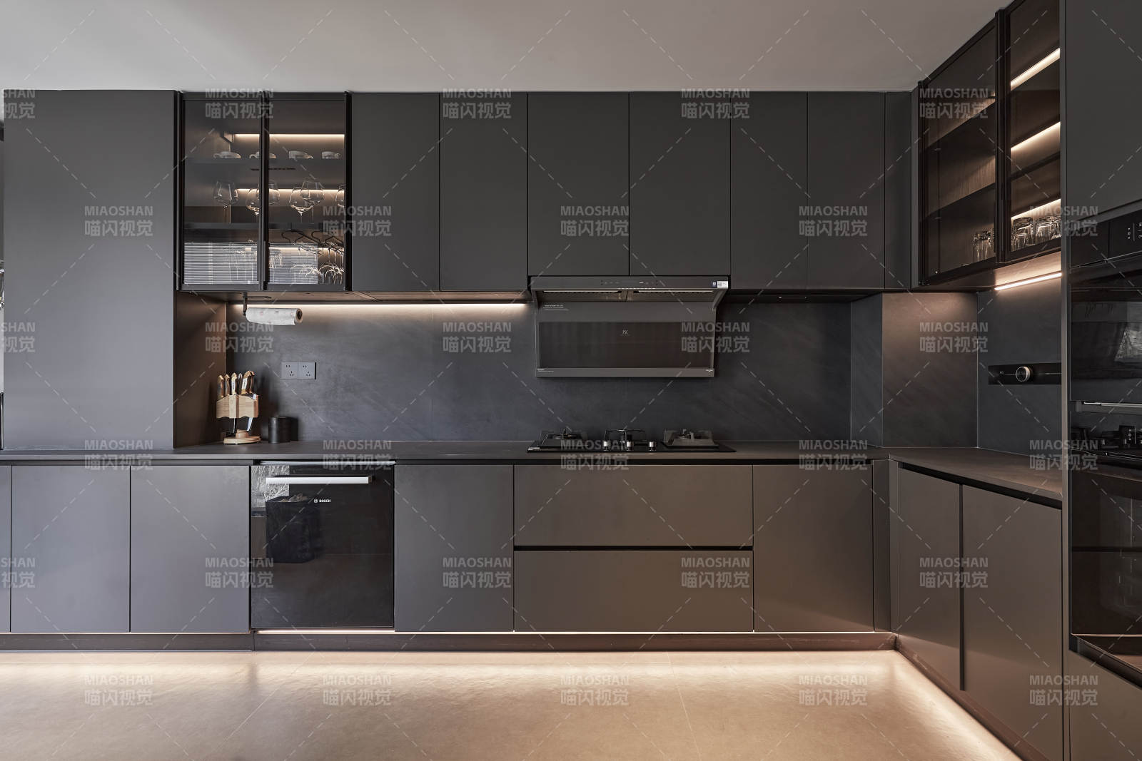 现代简约厨房设计图片