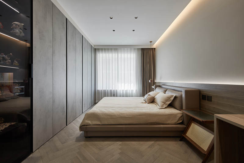 现代简约卧室设计图片