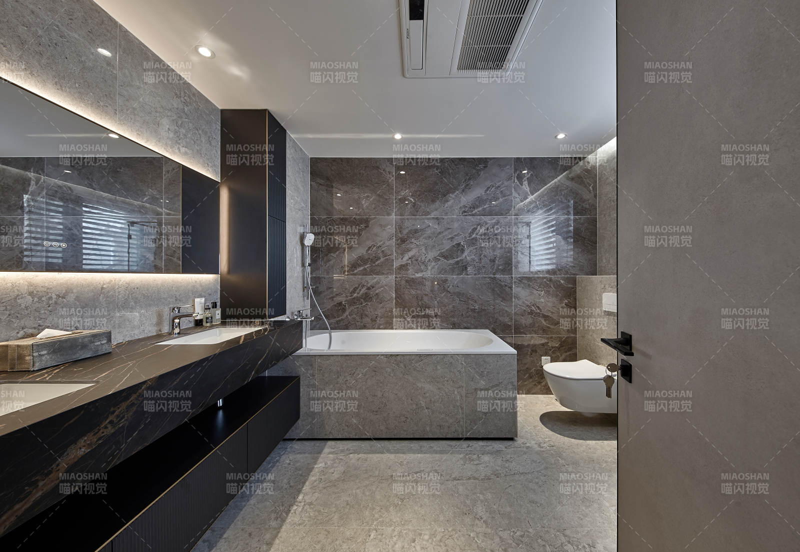 现代简约浴室设计图片