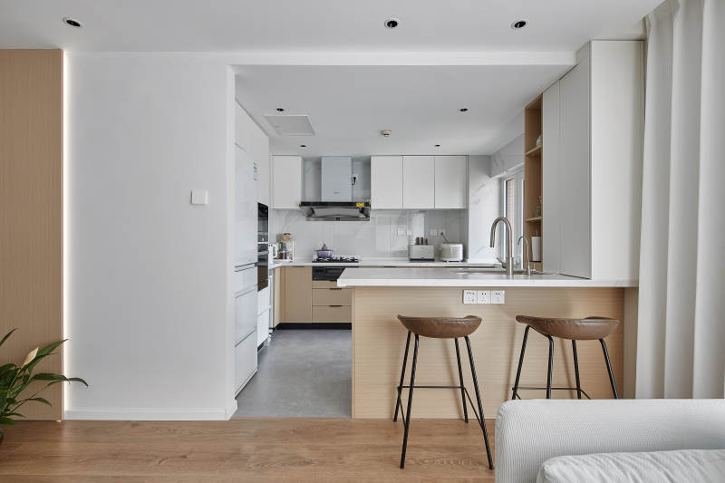 现代简约厨房设计图片