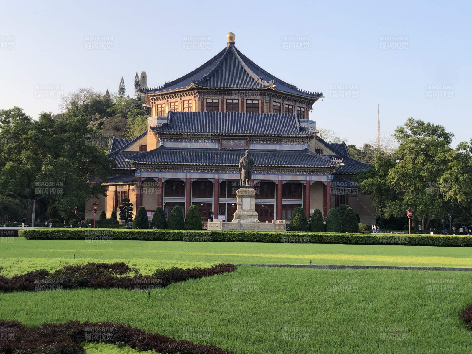 广州中山纪念堂风光图片