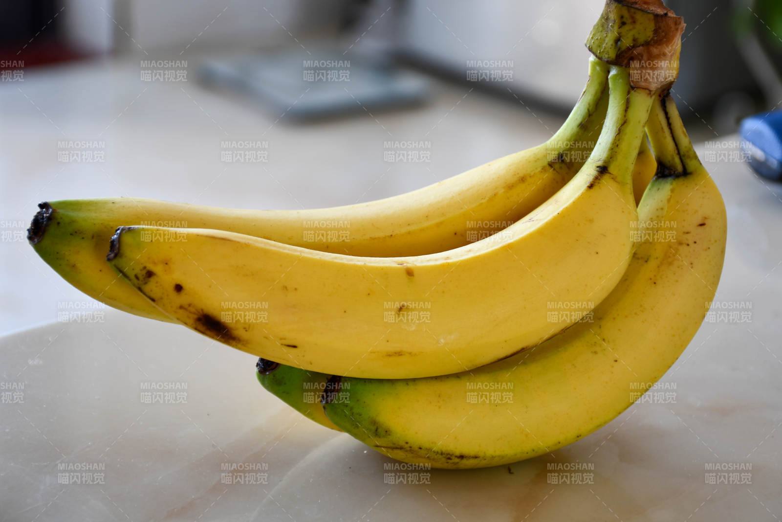 新鲜香蕉静物图图片