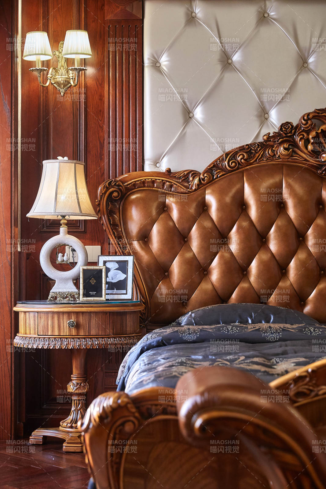 奢华古典卧室细节展示图片