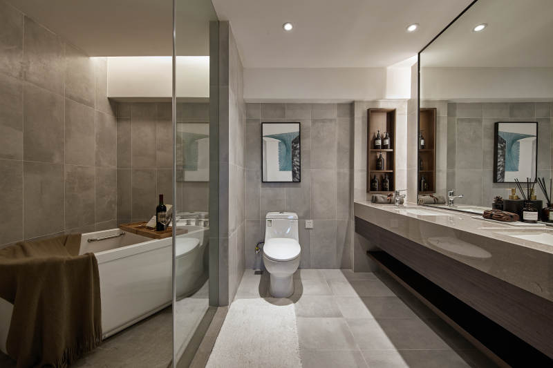 现代简约浴室设计图片