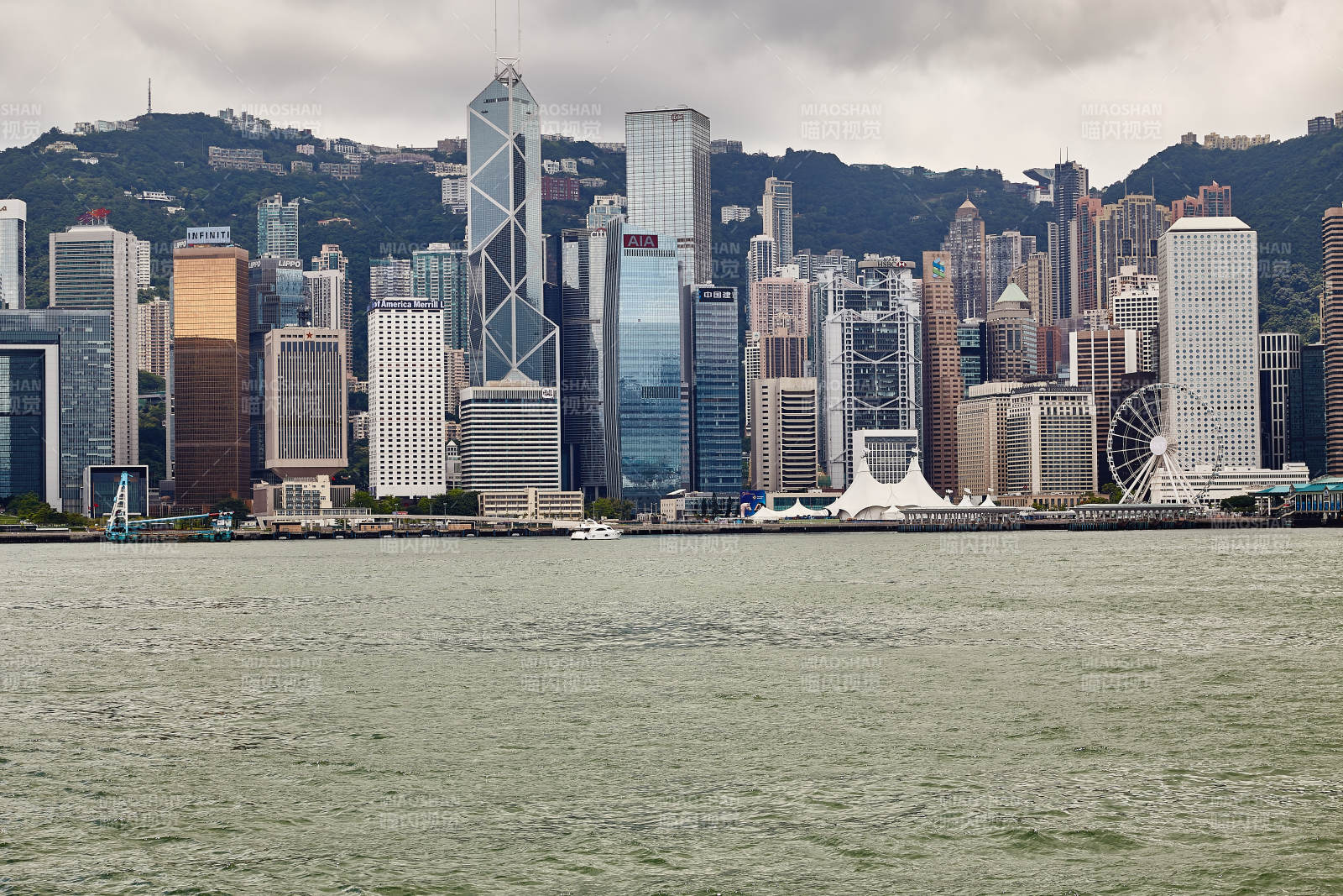 香港天际线与维港风光图片