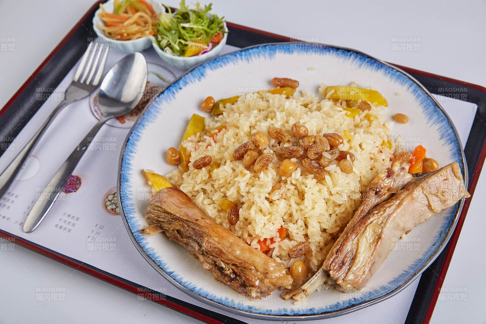 新疆风味手抓饭图片