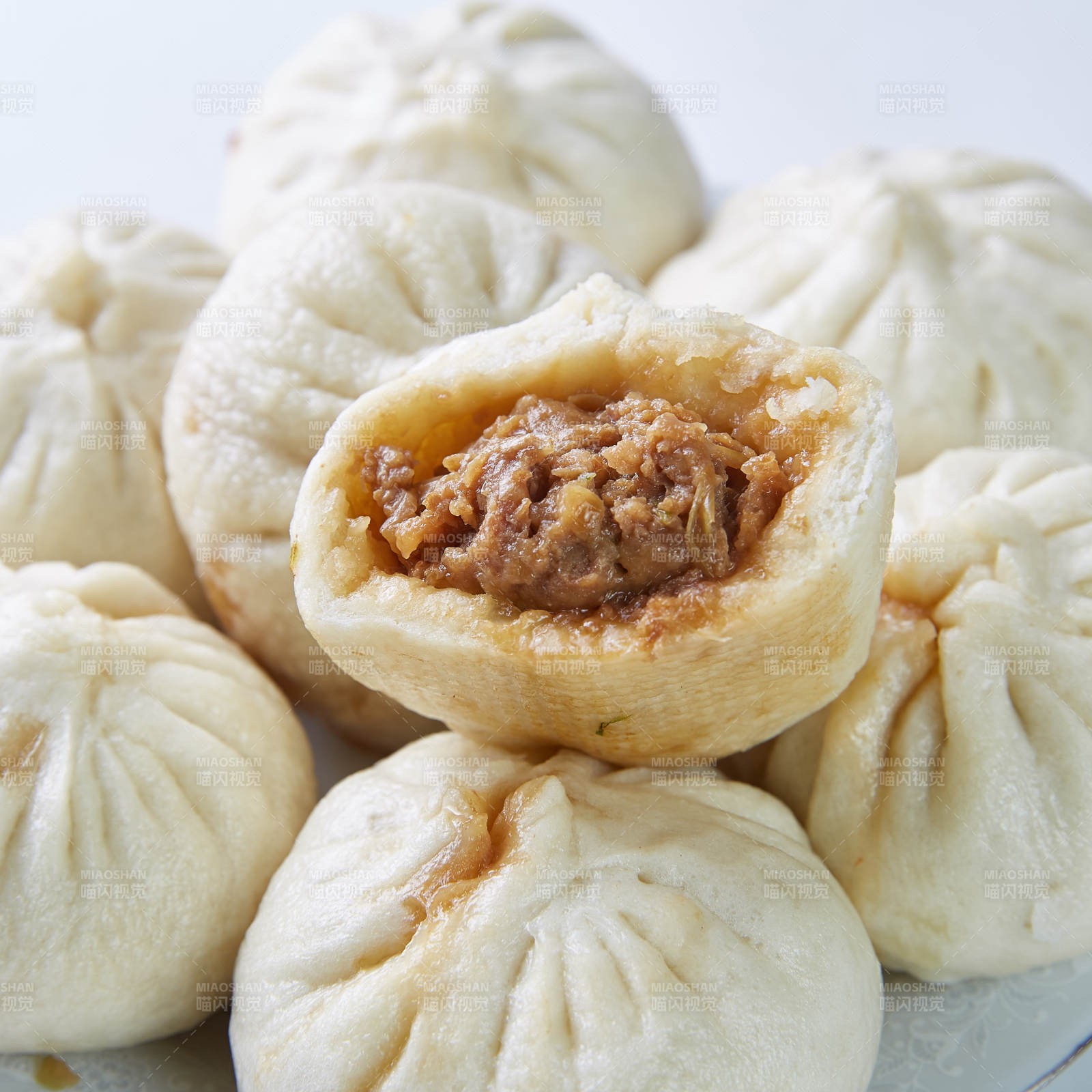 鲜肉包子 美味诱人图片