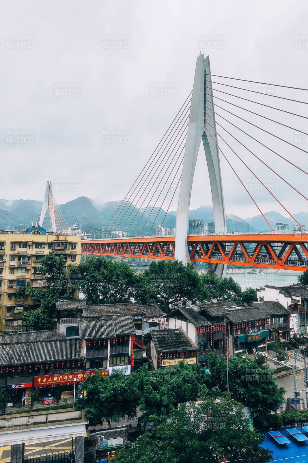 重庆东水门大桥风光图片