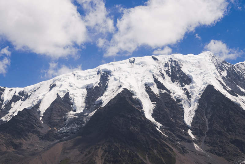 雪山之巅 川西图片