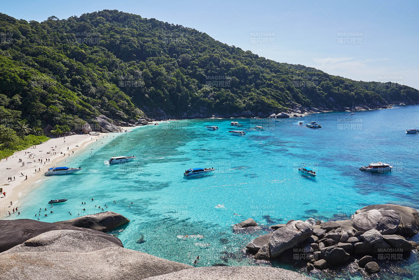 泰国斯米兰热带海岛风光旖旎图片