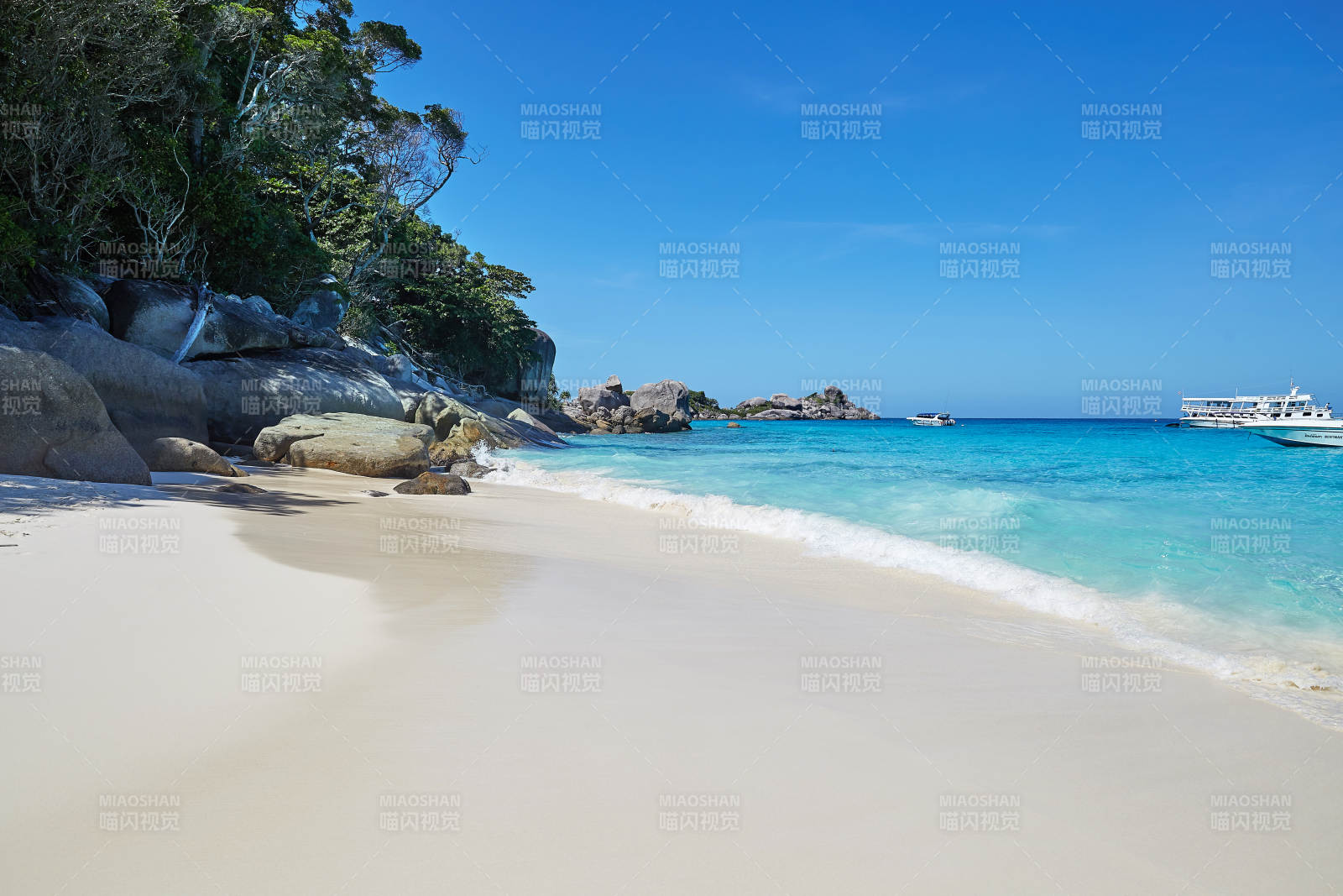 泰国斯米兰热带海滩风光无限好图片