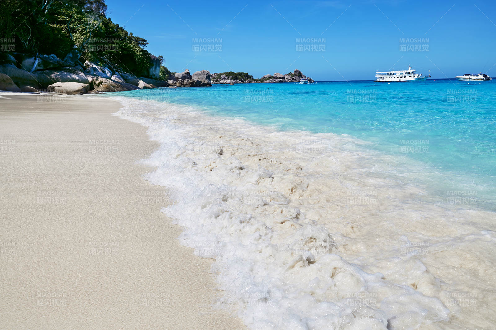 泰国斯米兰热带海滩风光无限好图片