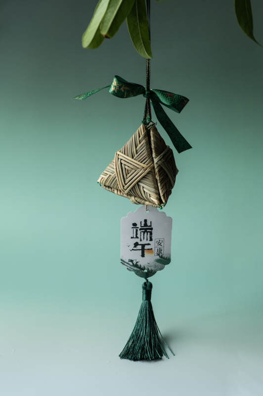端午安康 竹编香囊挂饰图片
