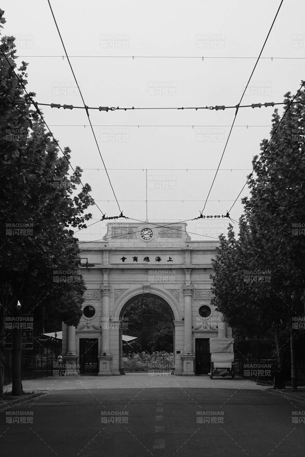 上海商业总会旧址大门图片