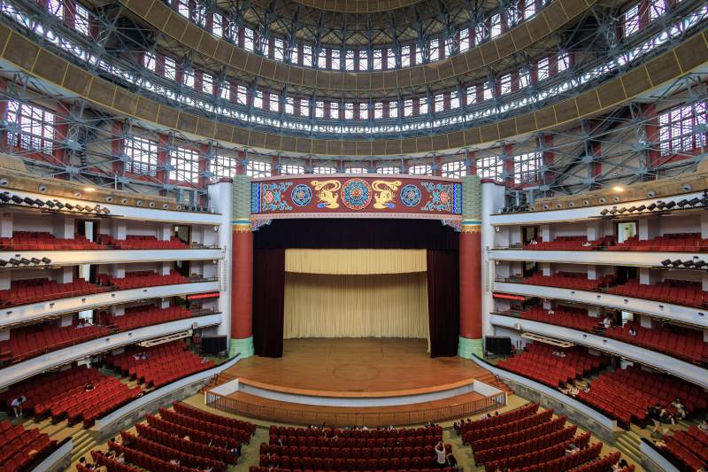 重庆市人民大礼堂内部全景图图片