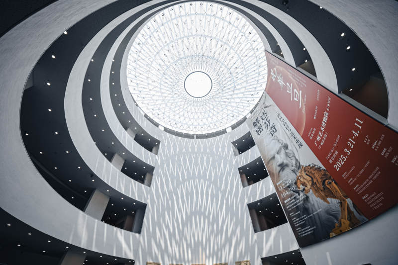 广州艺术博物院穹顶图片